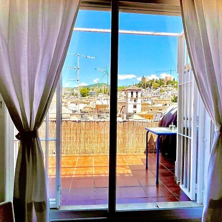 Apartamento Ático espectacular en pleno centro Granada Exterior foto